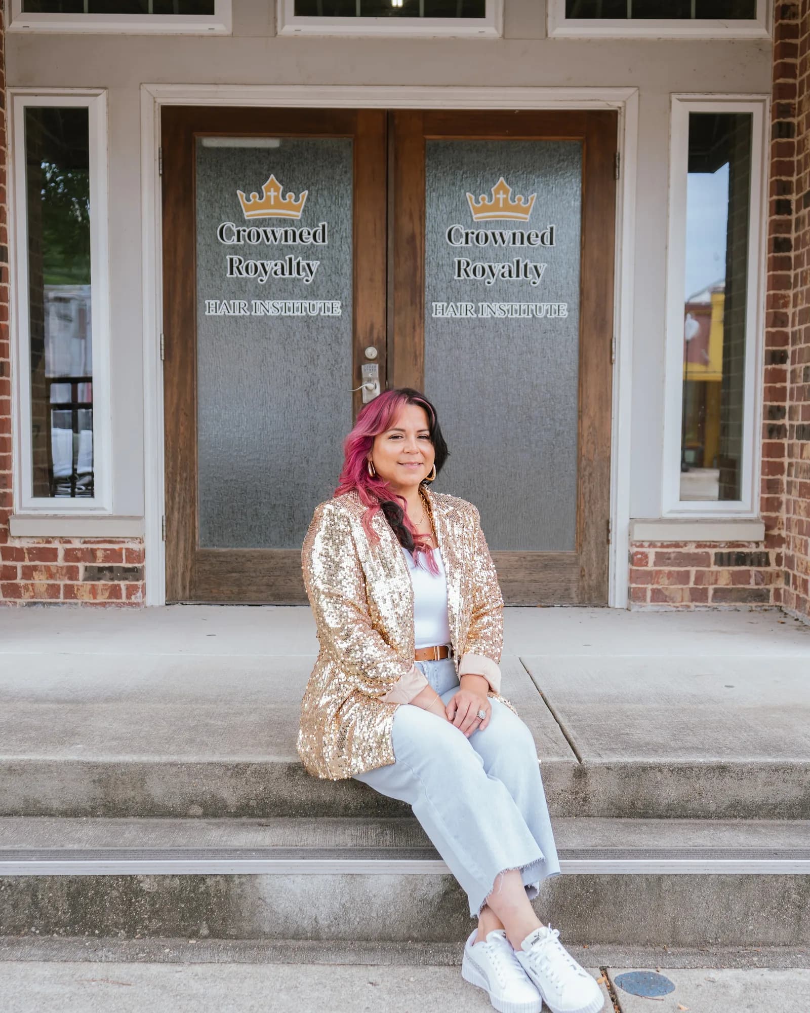 Jessica Saragosa, Founder & Director of Crowned Royalty Hair Institute